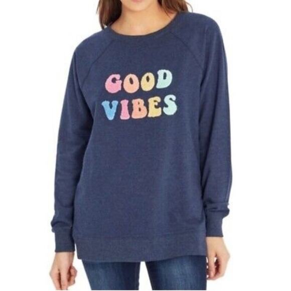 Wildfox Good Vibes Oversized Sweatshirt NWT - Picture 10 of 10